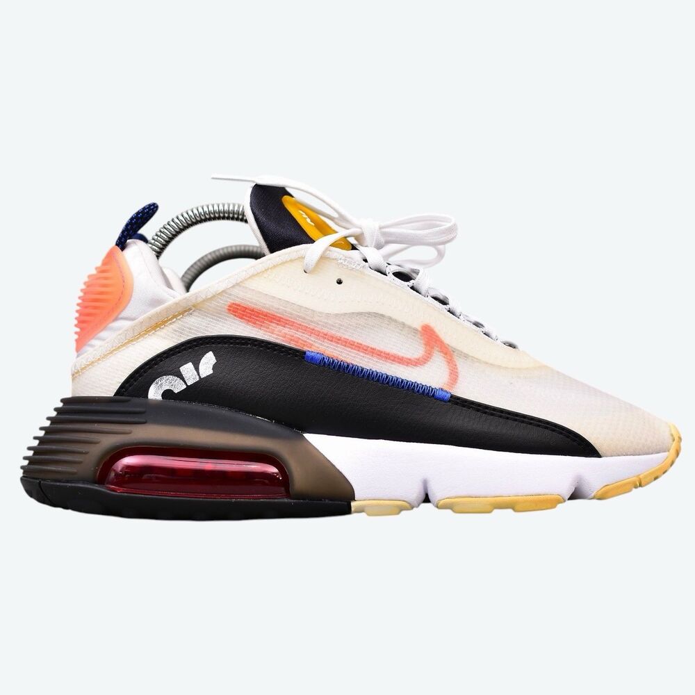 Nike Air Max 2090 Women’s Size 9 White Pink Bubble Trainers Gym Walking Running